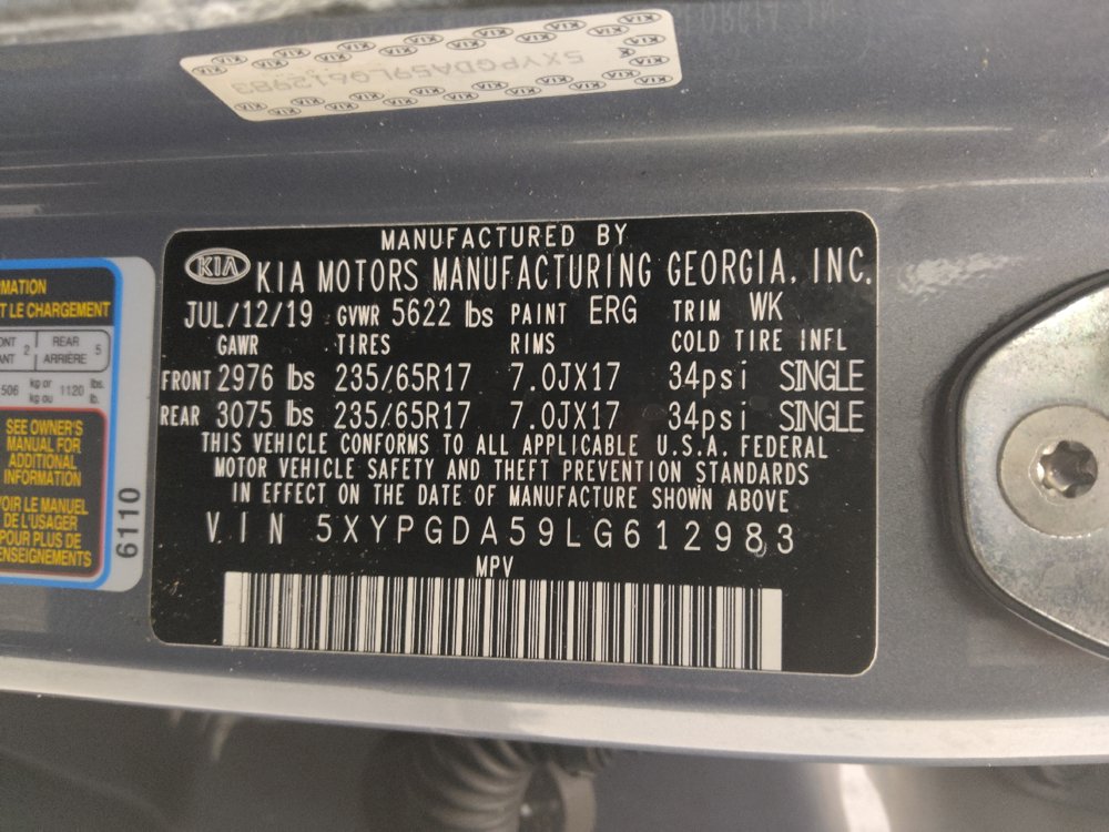 Used 2020 Kia Sorento AWD V6 image 33