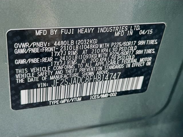 Used 2015 Subaru Forester 2.5i Premium w/ All-Weather Package AWD/4WD image 38
