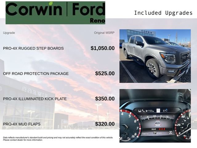 Used 2023 Nissan Titan PRO-4X w/ Off Road Protection Package image 3