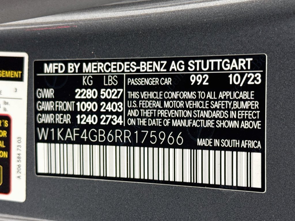 Certified 2024 Mercedes-Benz C 300 Sedan image 34