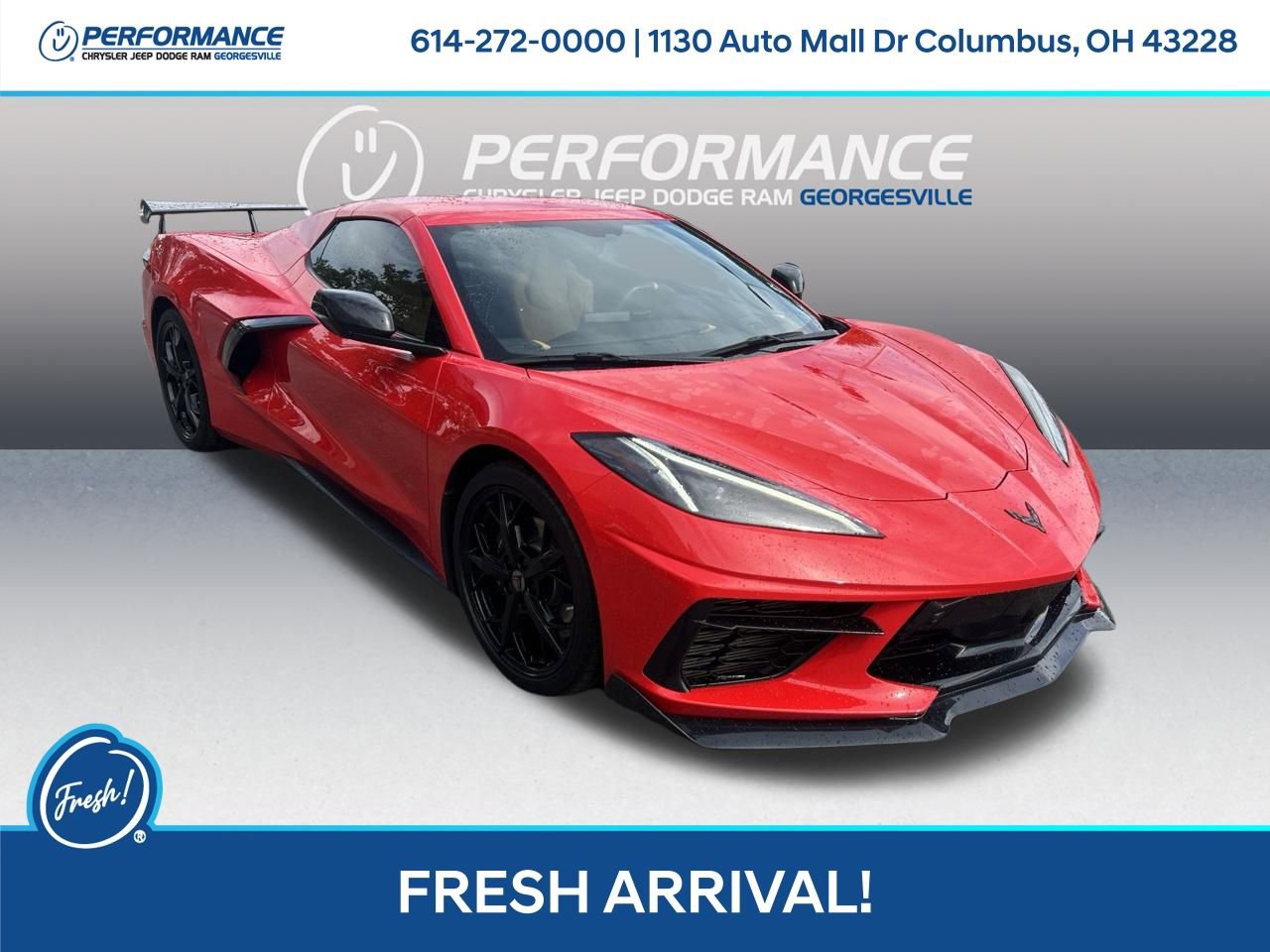 Used 2020 Chevrolet Corvette Stingray Preferred Conv w/ 2LT Preferred Equipment Group RWD image 1