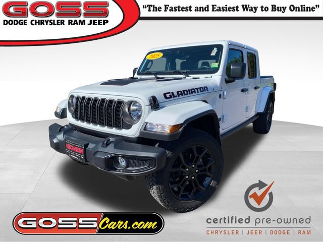 Certified 2025 Jeep Gladiator Sport