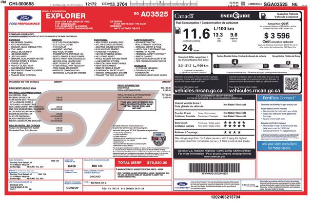 Certified 2025 Ford Explorer ST image 40