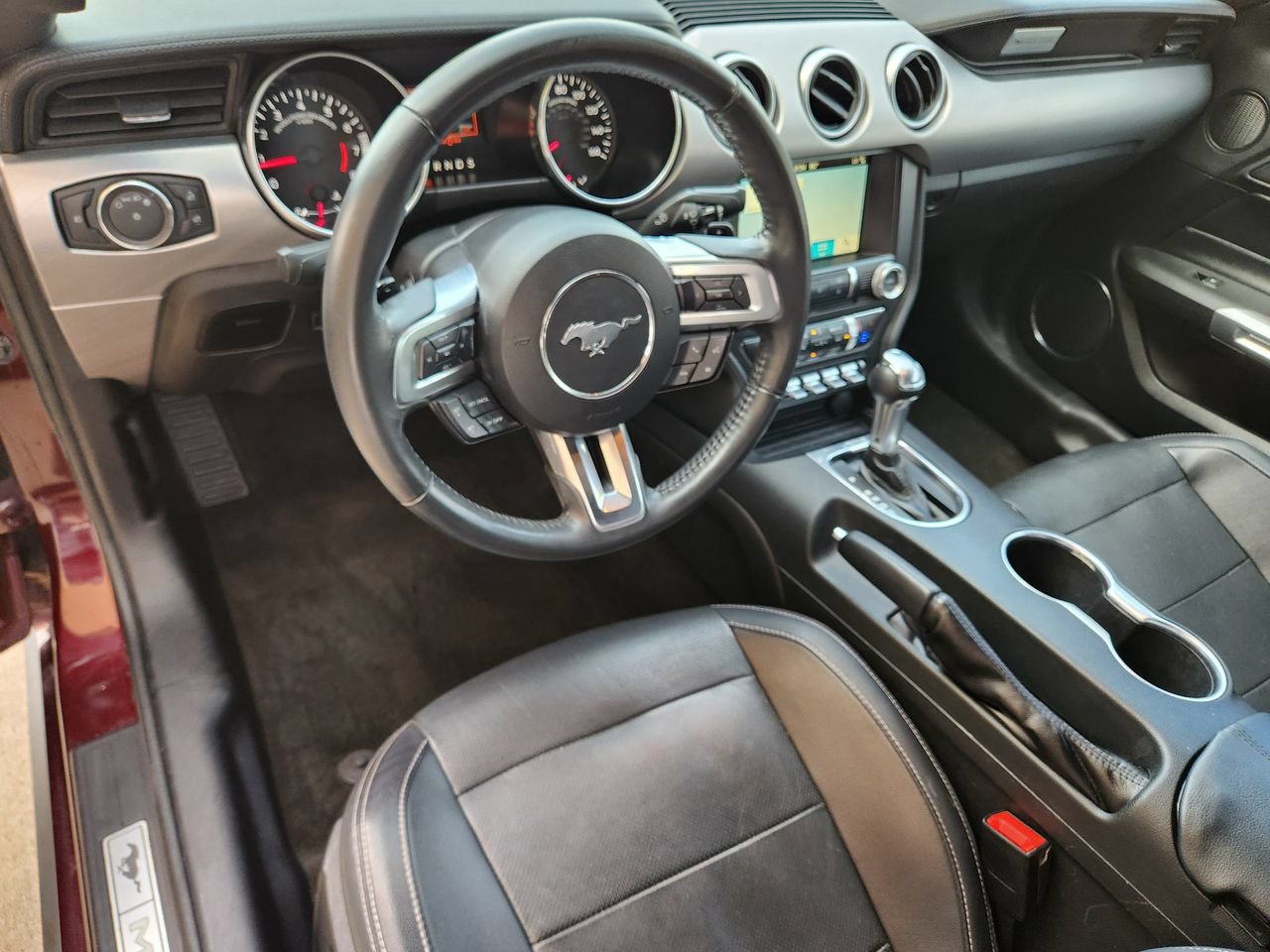 Used 2018 Ford Mustang Premium w/ Wheel & Stripe Package RWD image 24
