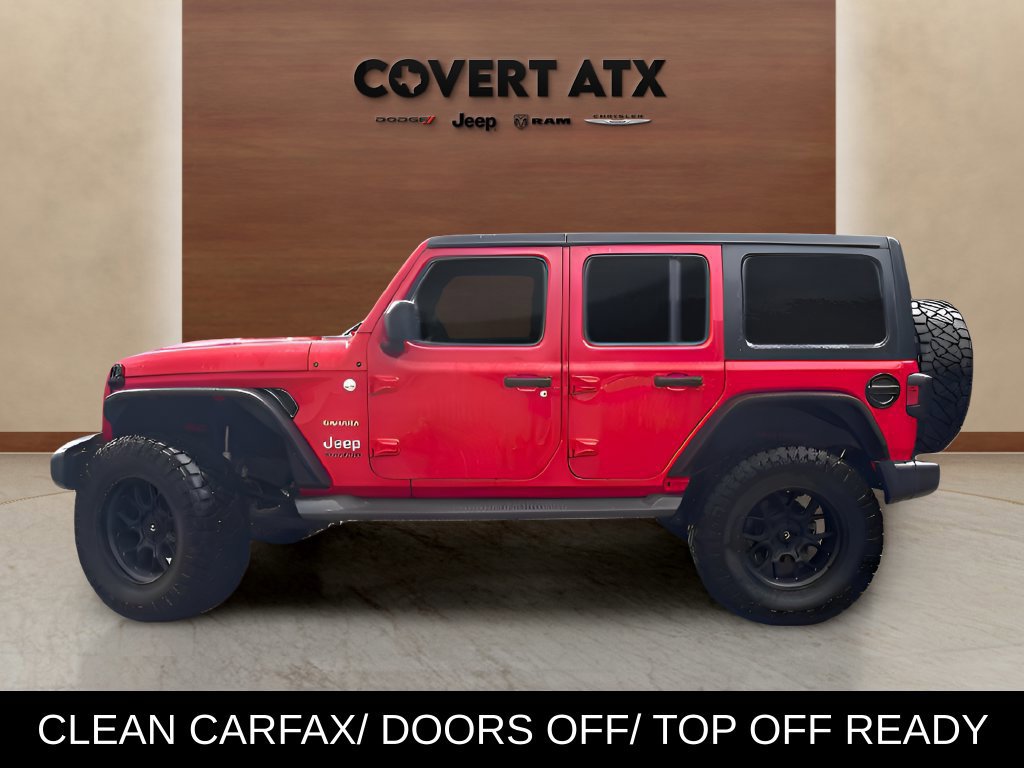 Used 2019 Jeep Wrangler Unlimited Sahara AWD/4WD image 2