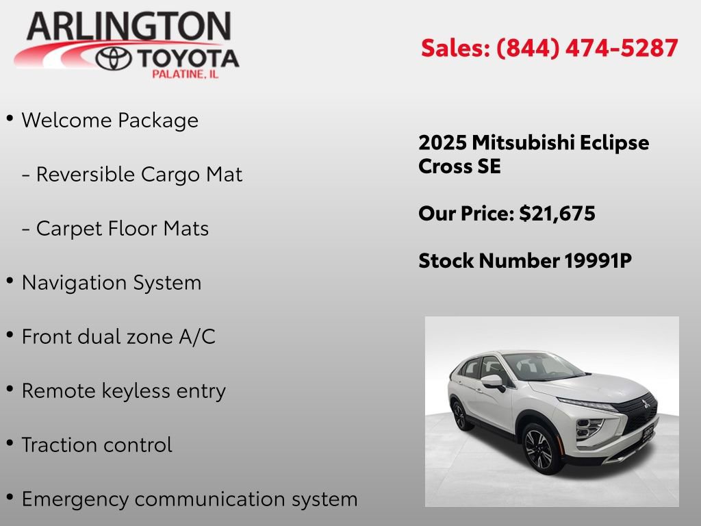Used 2025 Mitsubishi Eclipse Cross SE image 3