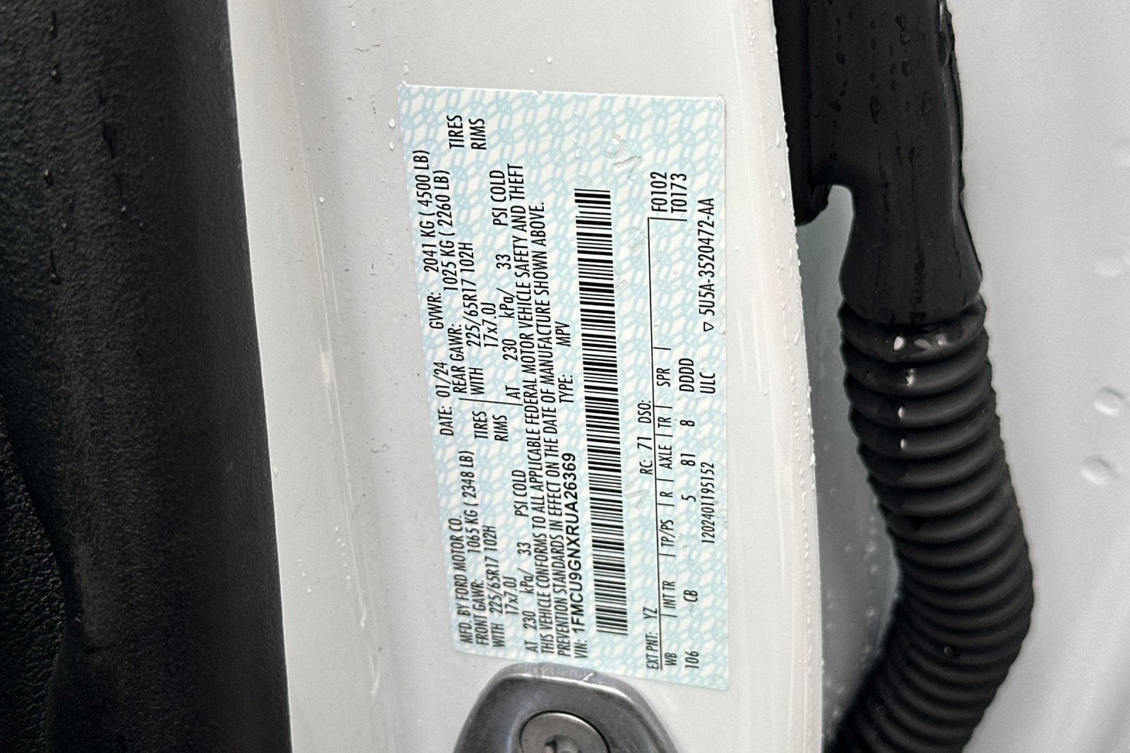 Used 2024 Ford Escape Active w/ Tech Pack #1 image 30