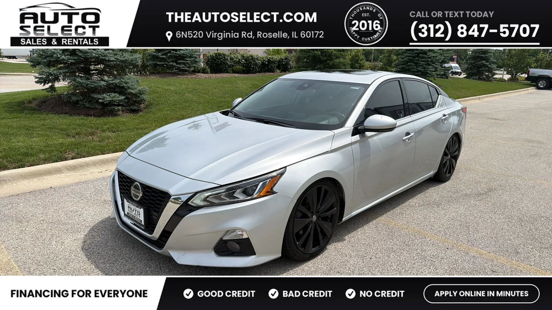 Used 2019 Nissan Altima 2.5 SV FWD image 1