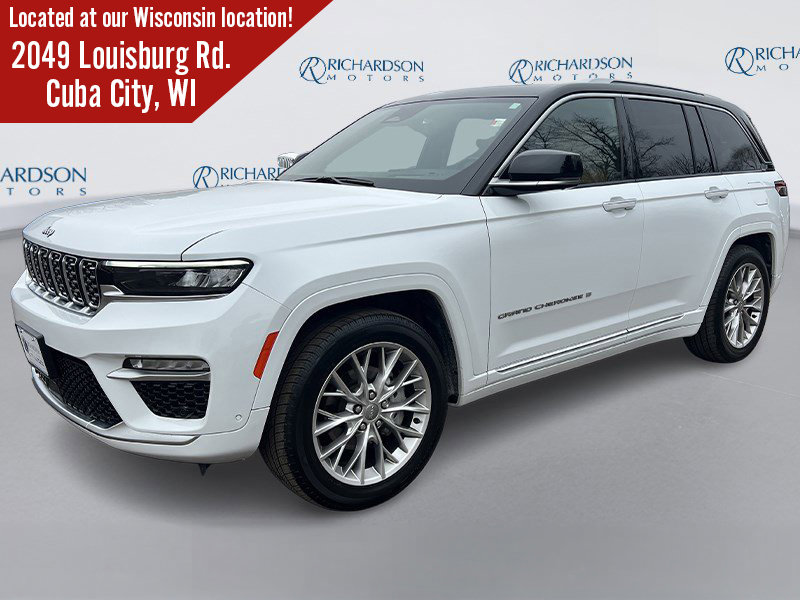 Certified 2023 Jeep Grand Cherokee Summit w/ Adv Protech Group IV image 1