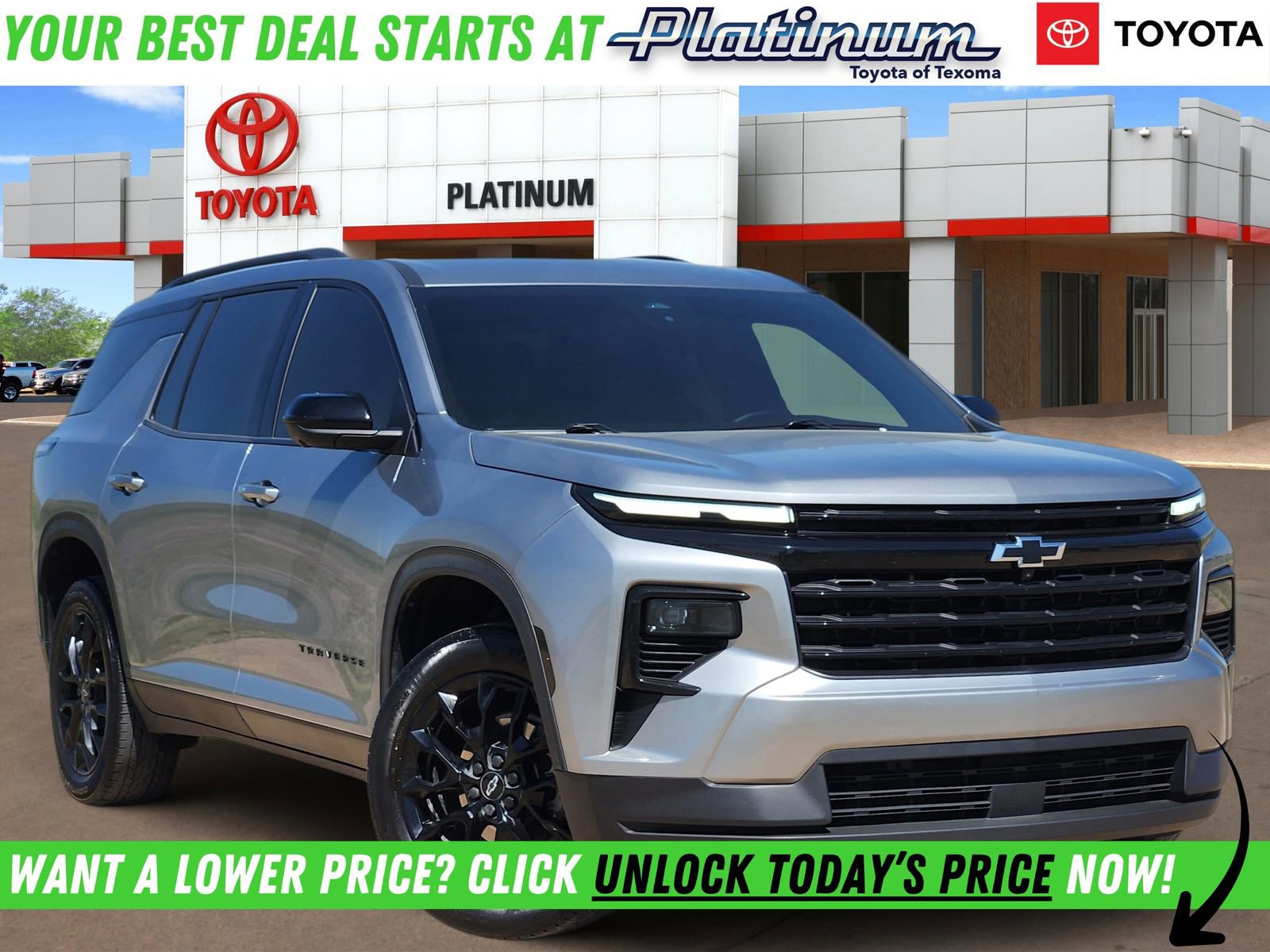 Used 2024 Chevrolet Traverse LT w/ Midnight/Sport Edition image 1