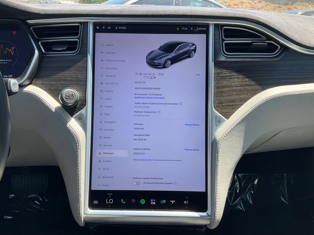 Used 2016 Tesla Model S 75D AWD/4WD image 50