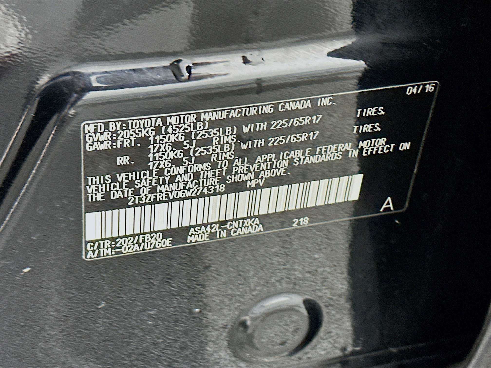 Used 2016 Toyota RAV4 LE image 12