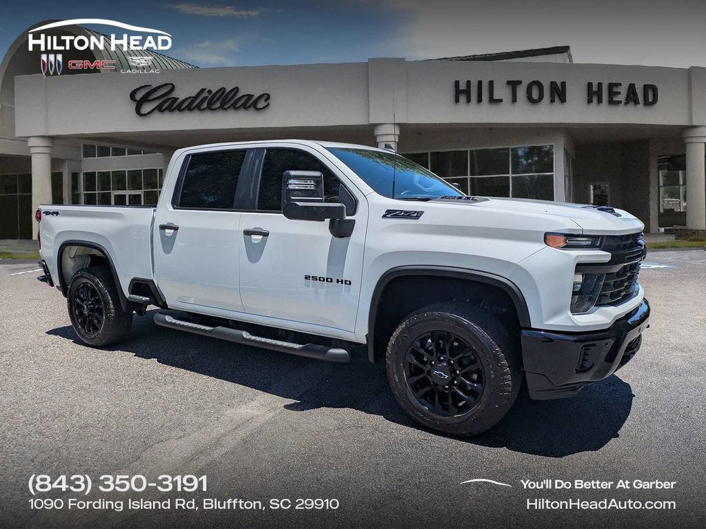 Used 2025 Chevrolet Silverado 2500 Custom w/ Custom Value Package AWD/4WD image 1
