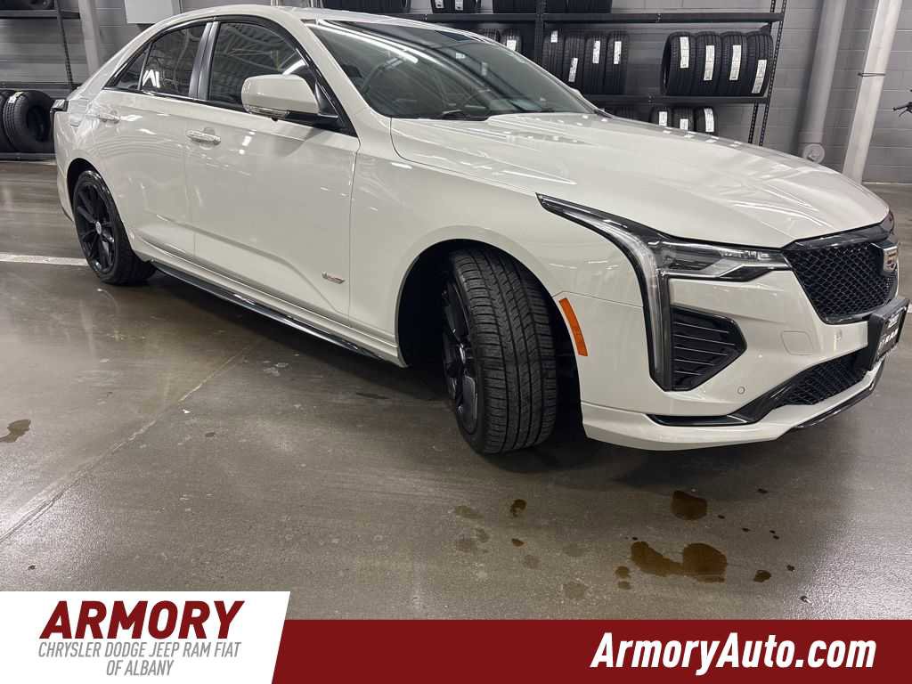 Used 2021 Cadillac CT4 V w/ Technology Package image 3
