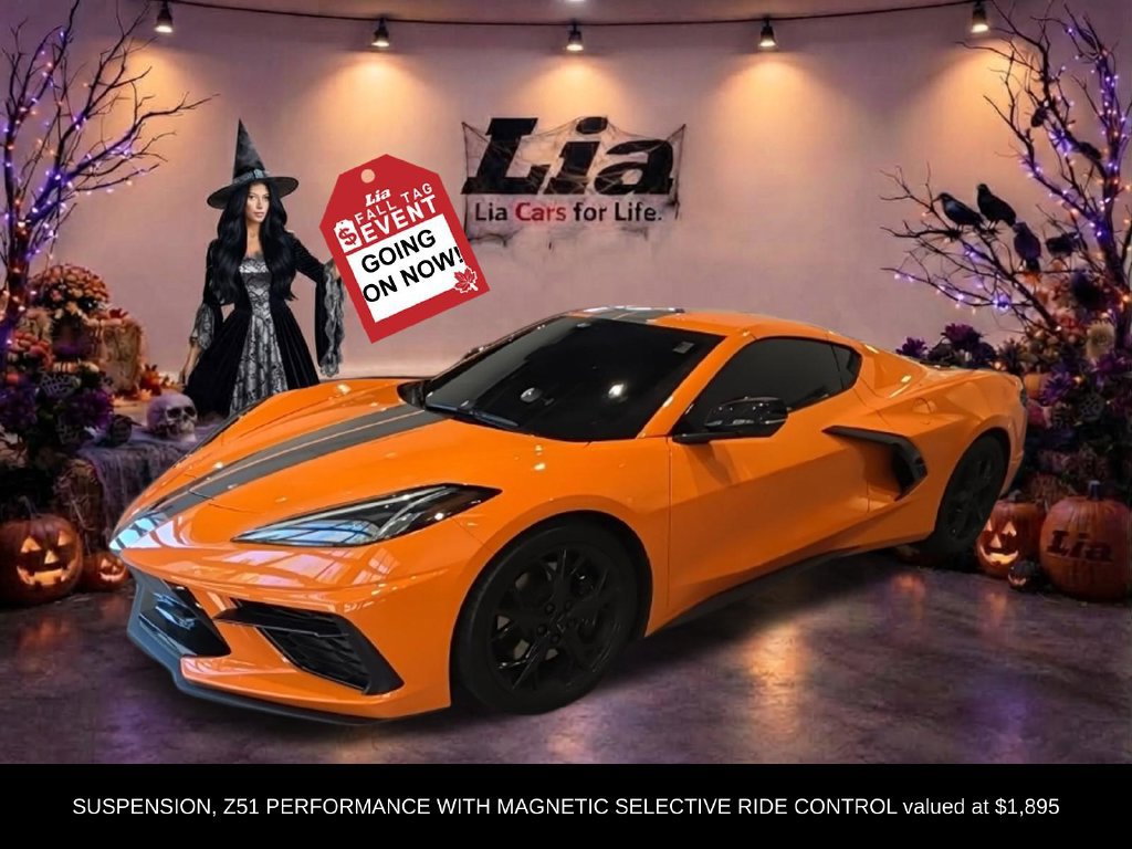 Used 2022 Chevrolet Corvette Stingray Preferred Cpe w/ Z51 Performance Package RWD image 5