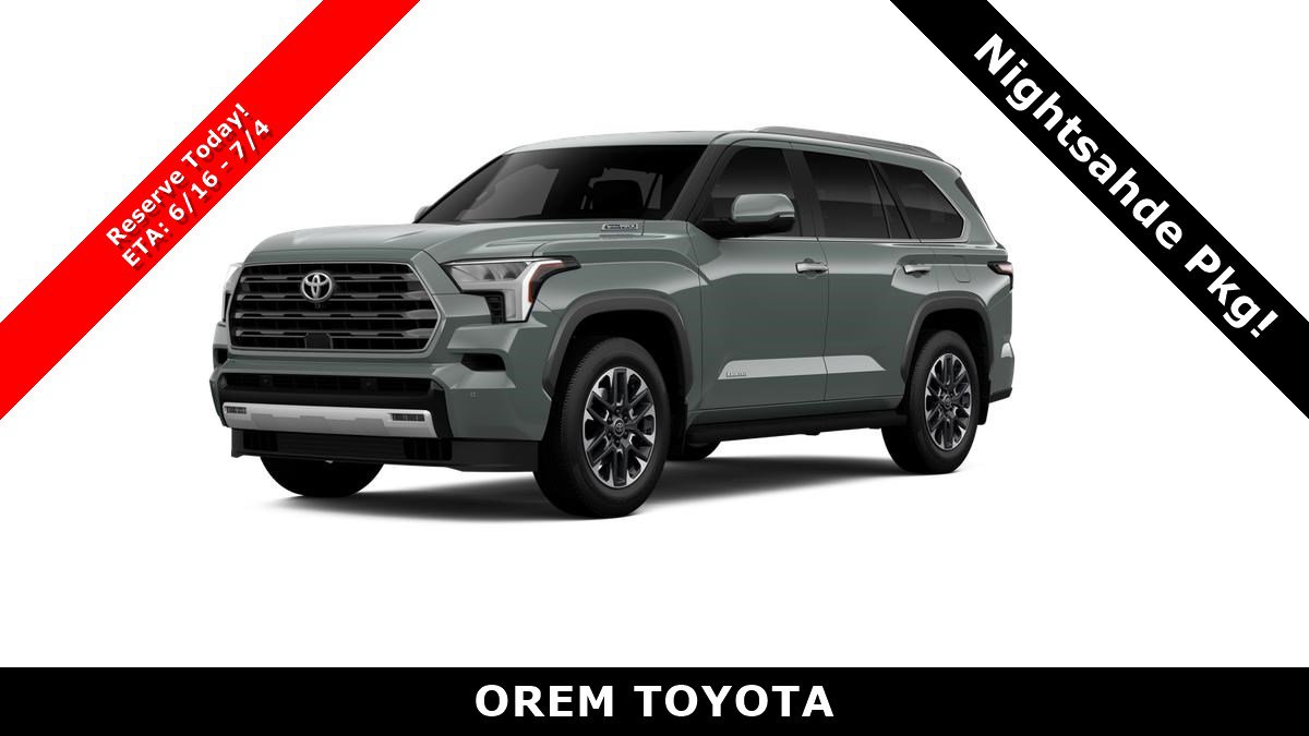New 2026 Toyota Sequoia Limited