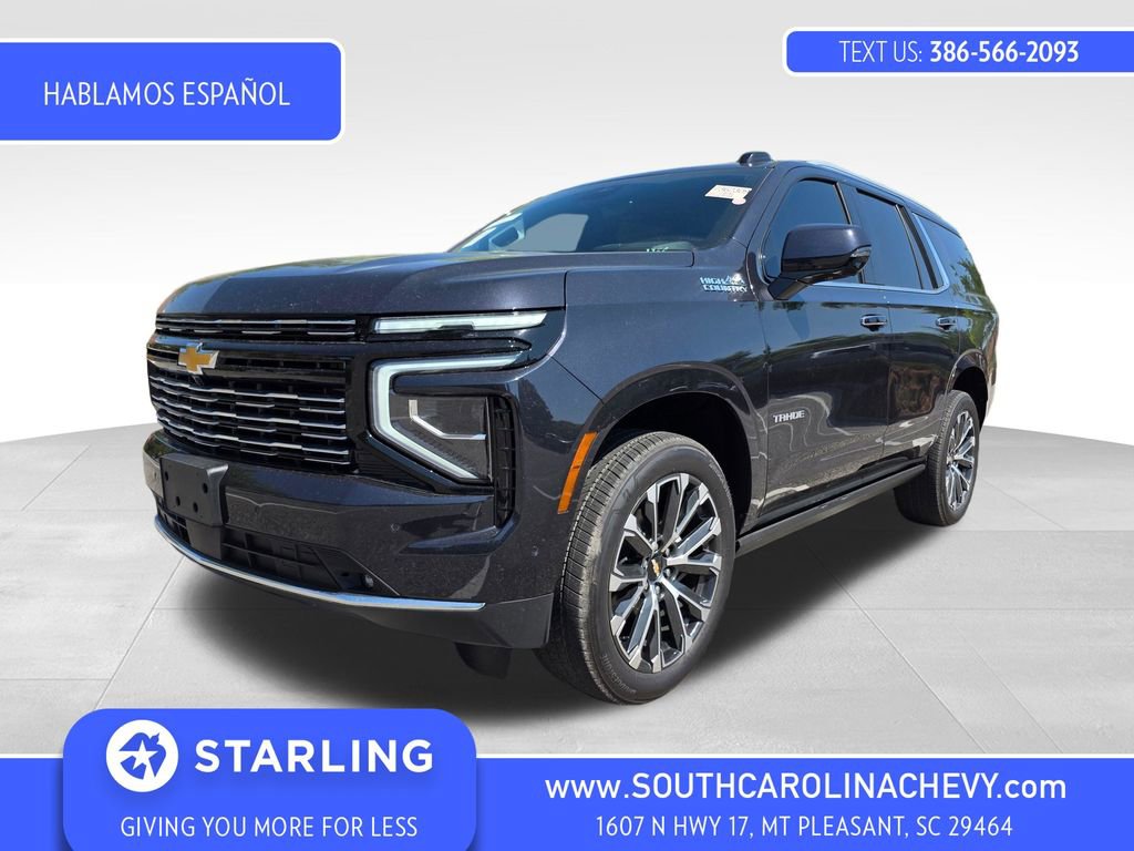 Certified 2025 Chevrolet Tahoe High Country