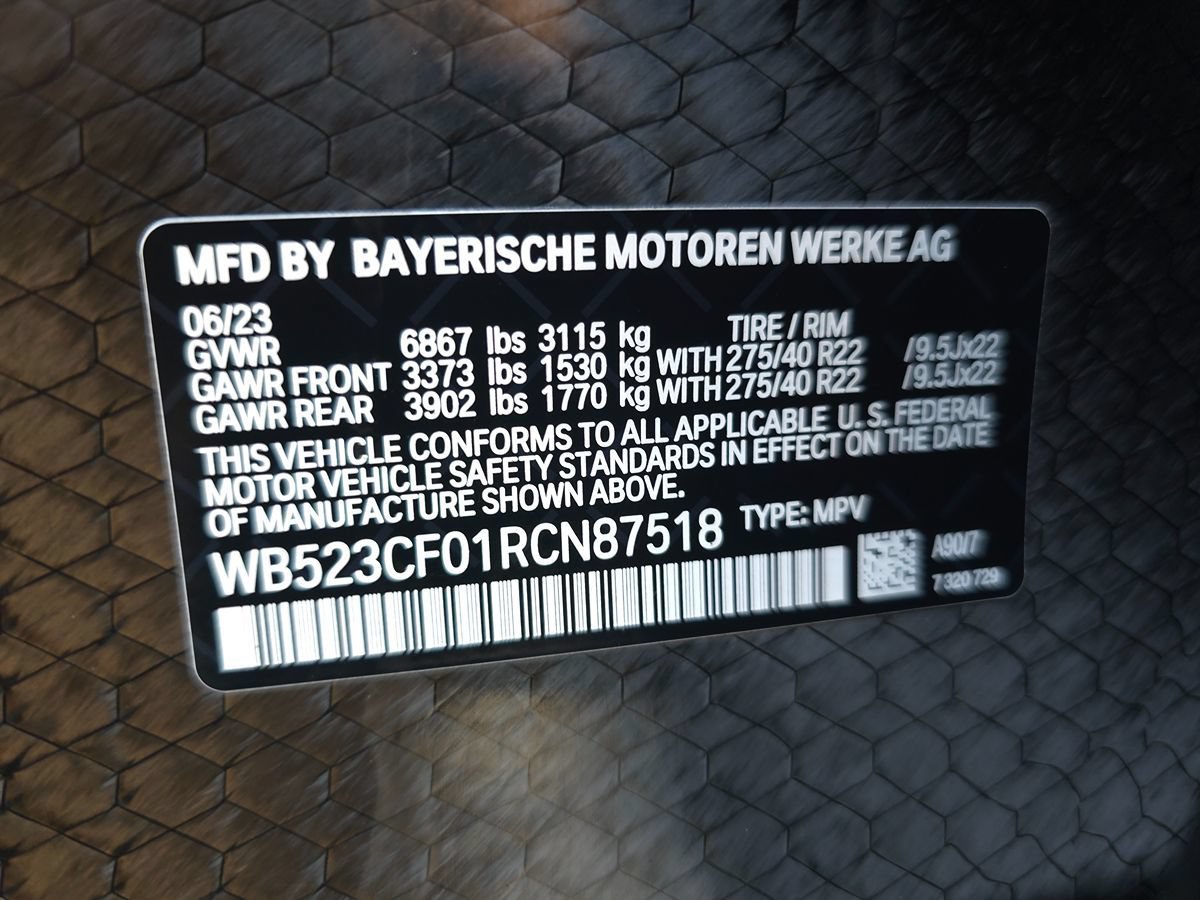 Used 2024 BMW iX xDrive50 w/ Premium Package AWD/4WD image 61
