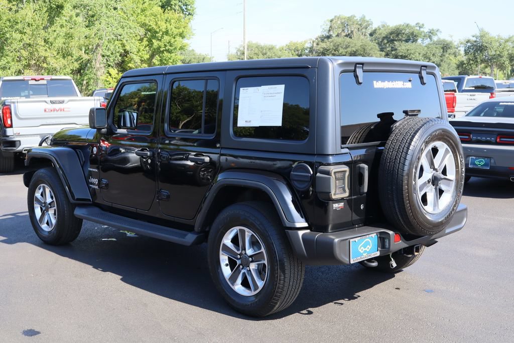 Used 2020 Jeep Wrangler Unlimited Sahara AWD/4WD image 7