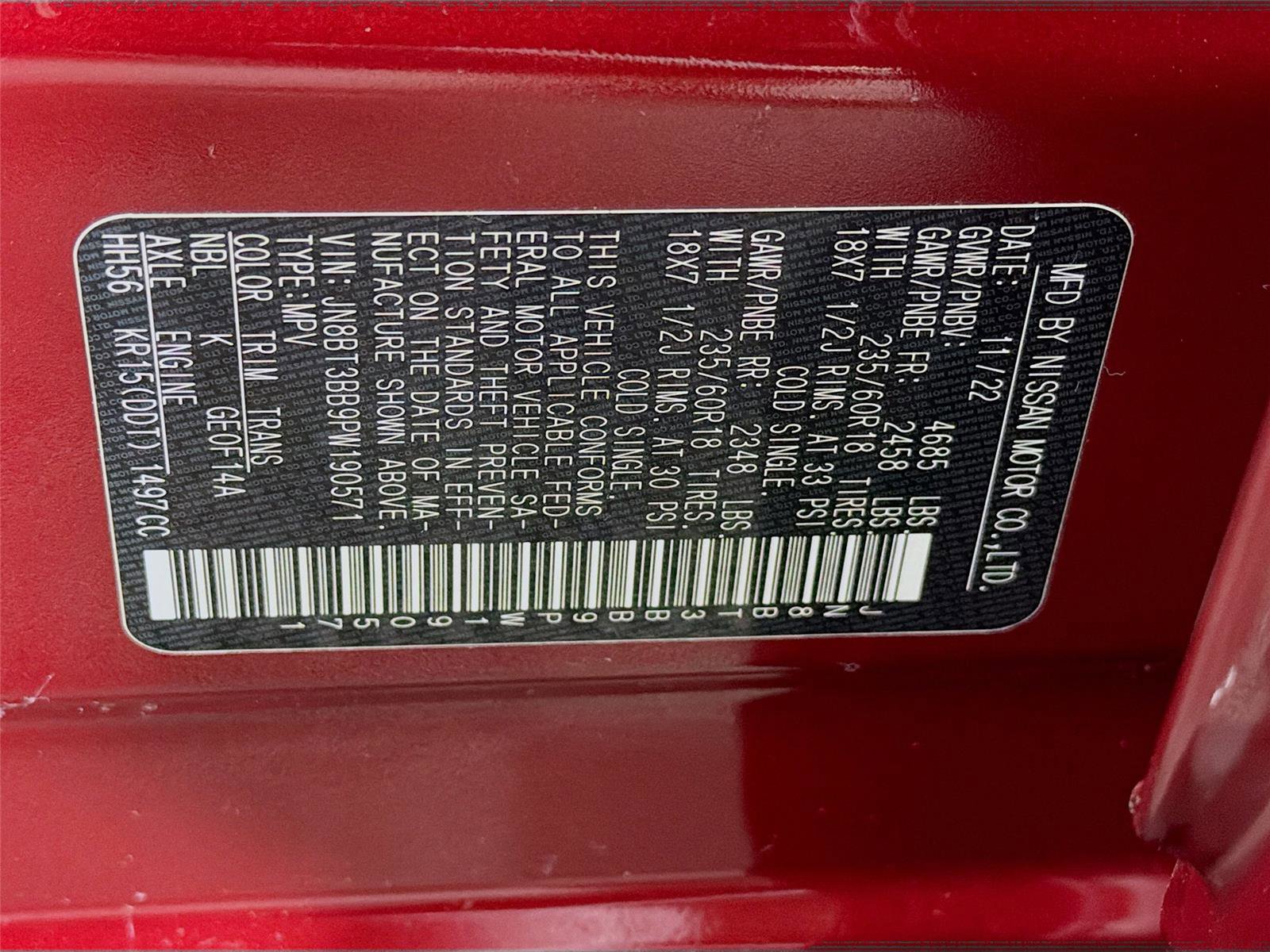 Used 2023 Nissan Rogue SV image 30