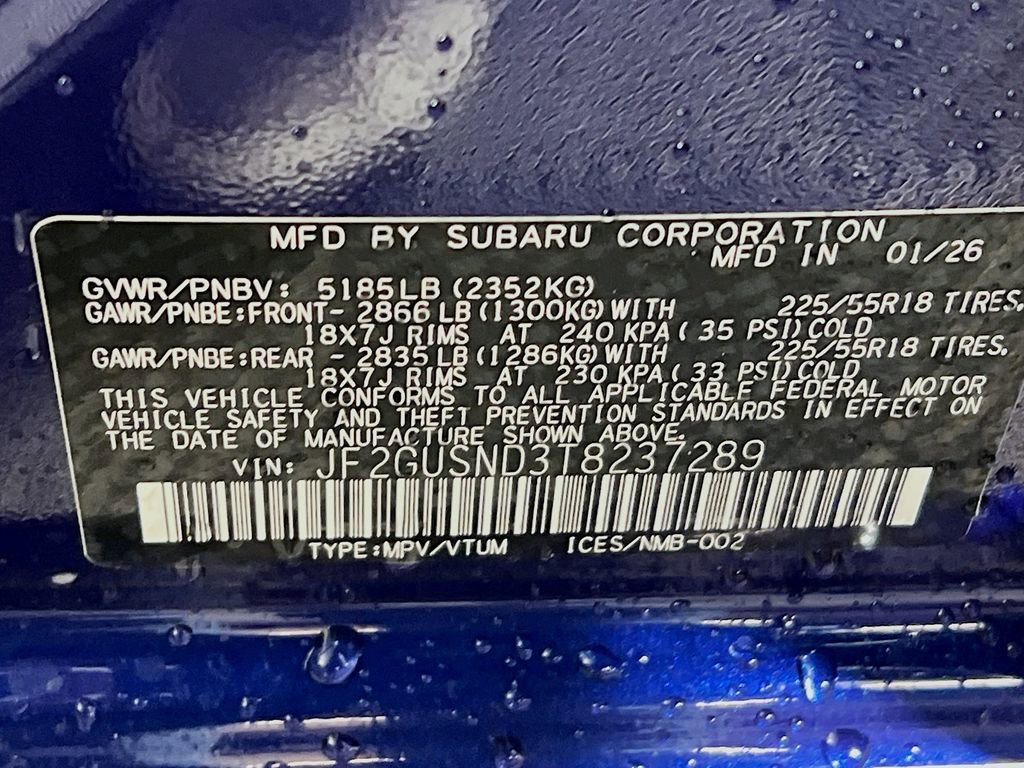 New 2026 Subaru Crosstrek 2.5i Limited image 23