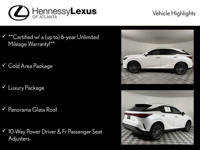 Used 2023 Lexus RX 350 FWD w/ Cold Area Package image 12