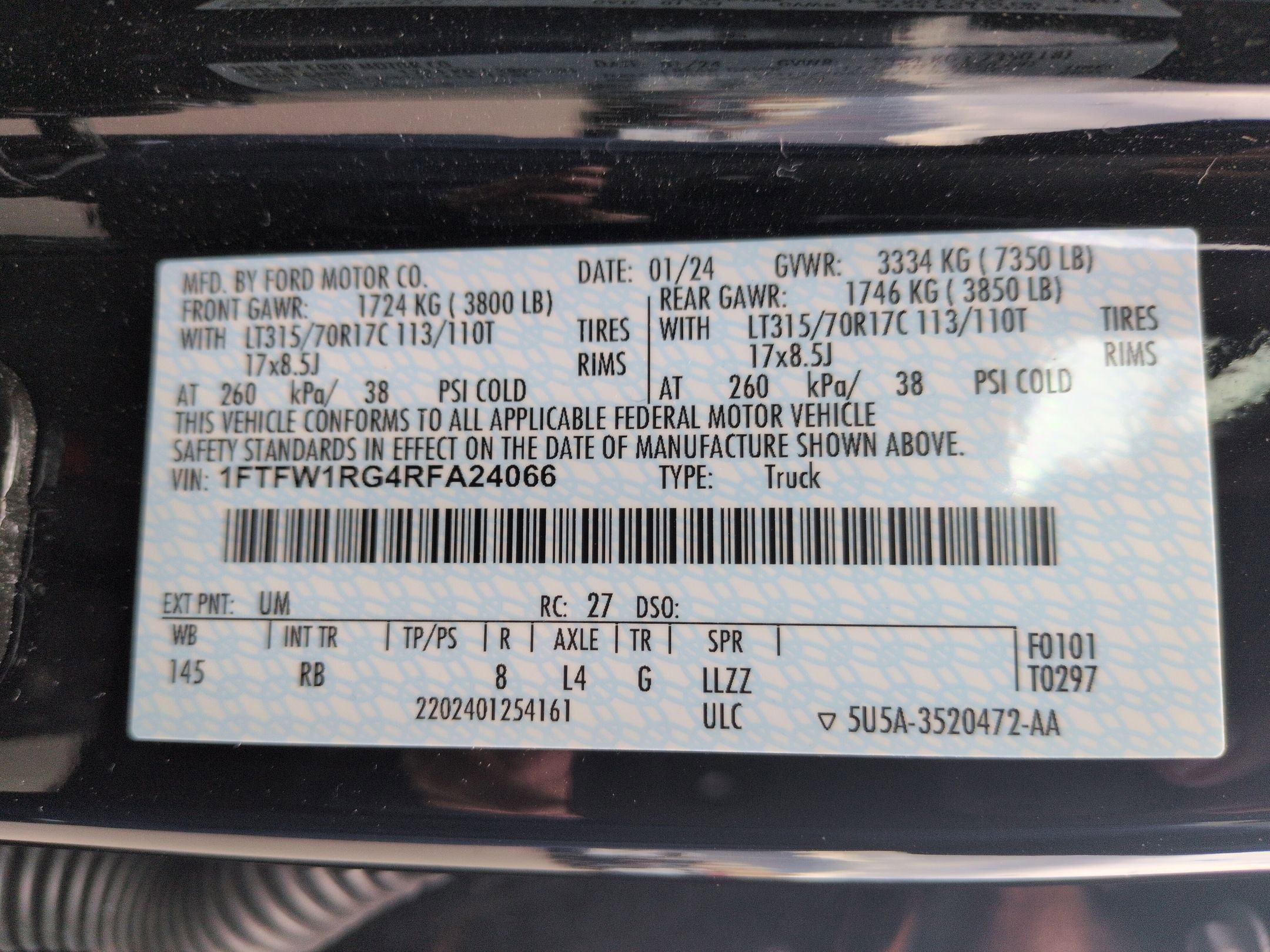 Used 2024 Ford F150 Raptor image 37