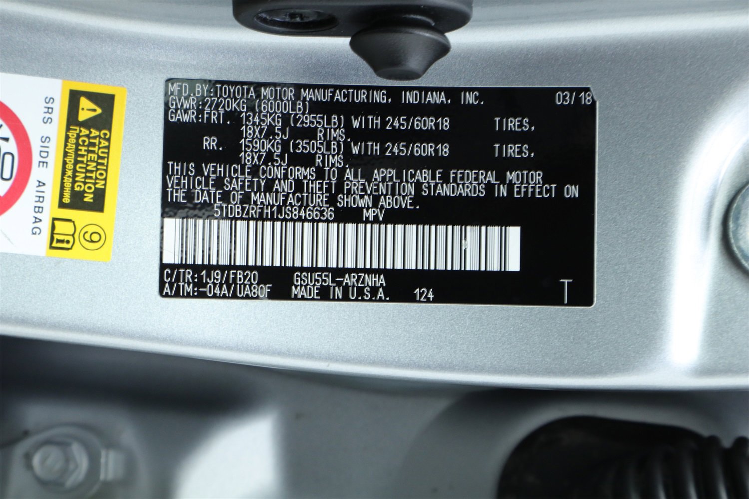 Used 2018 Toyota Highlander LE image 34