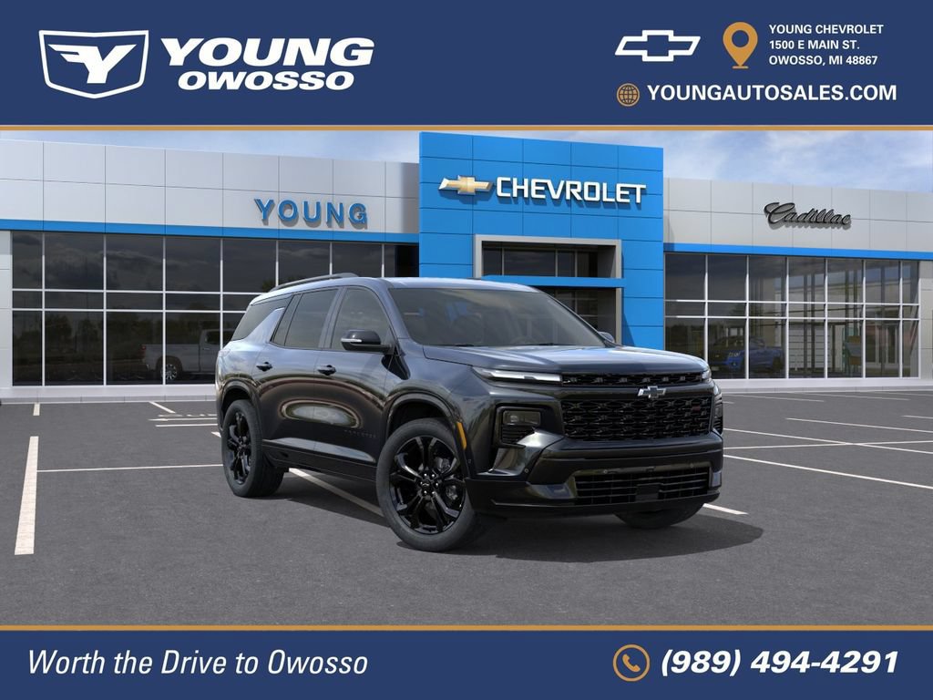 New 2027 Chevrolet Traverse RS w/ LPO, Floor Liner Package