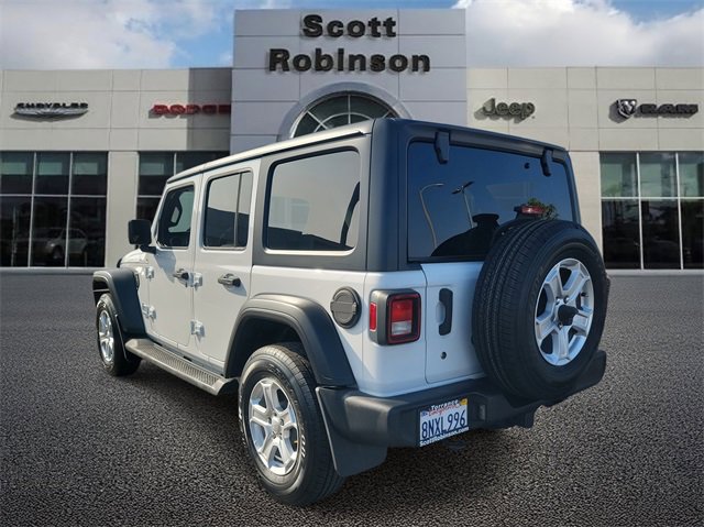 Certified 2019 Jeep Wrangler Unlimited Sport S image 3