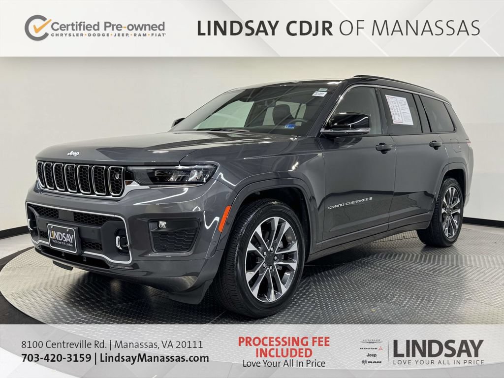 Used 2025 Jeep Grand Cherokee L Overland w/ Advanced Protech Group III AWD/4WD image 5