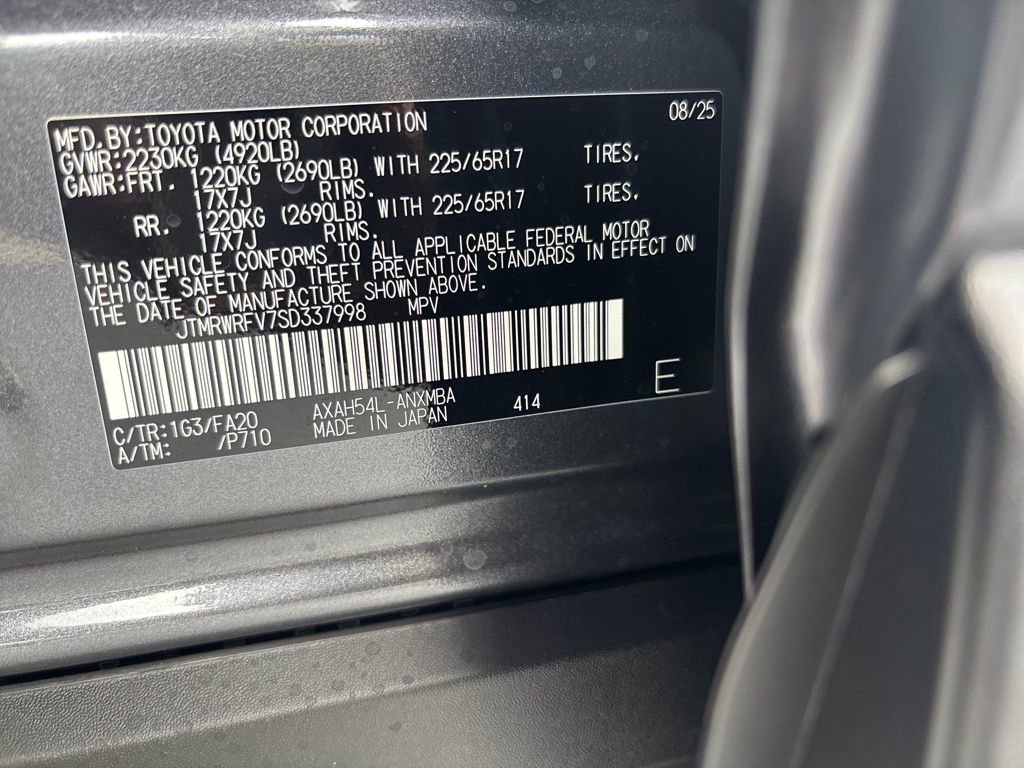 New 2025 Toyota RAV4 XLE image 20