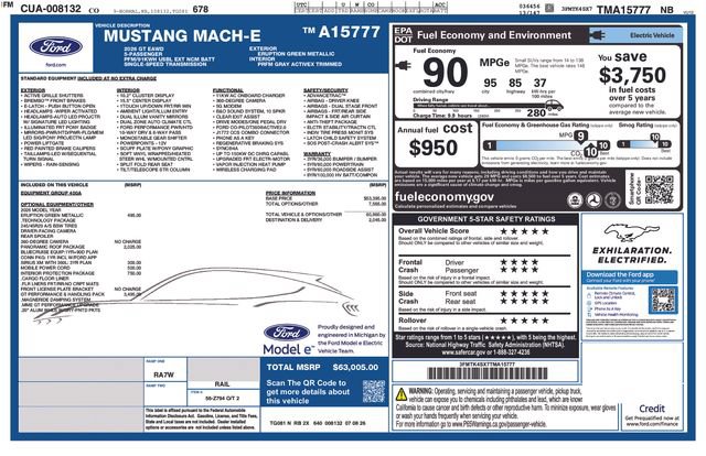 New 2026 Ford Mustang Mach-E GT AWD/4WD image 23