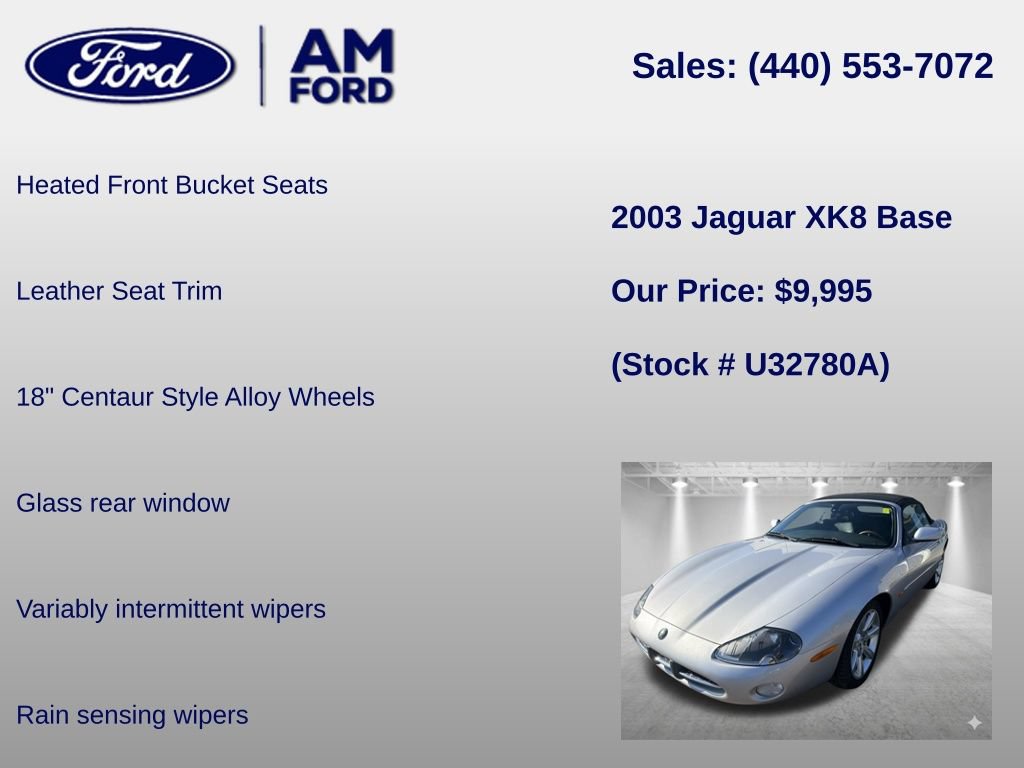Used 2003 Jaguar XK8 Convertible RWD image 24