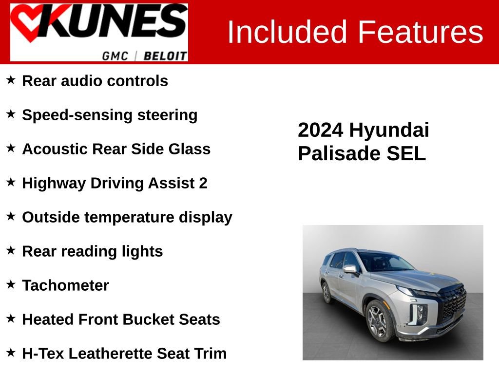 Used 2024 Hyundai Palisade SEL image 3
