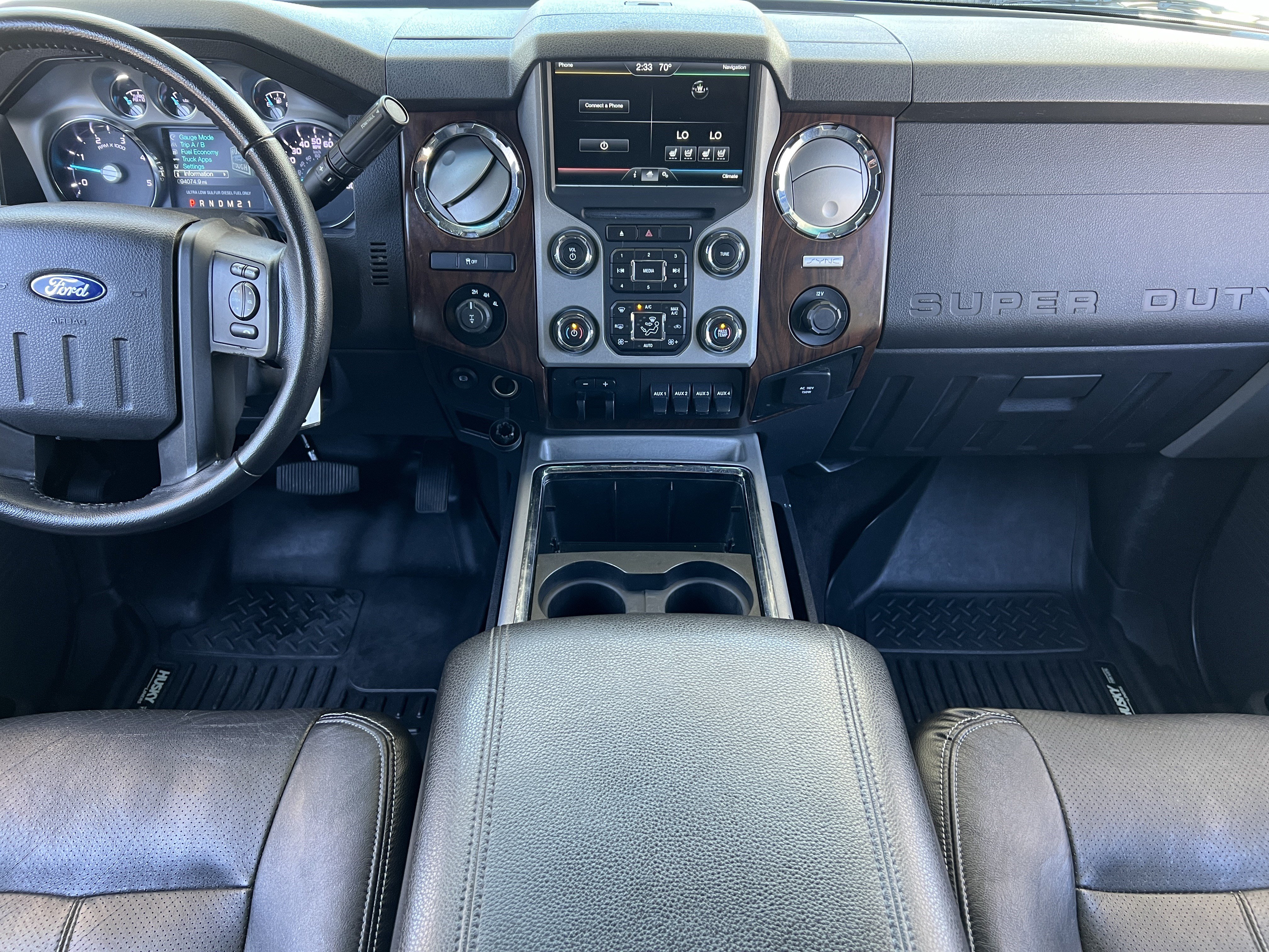 Used 2015 Ford F350 Lariat w/ Lariat Ultimate Package AWD/4WD image 30