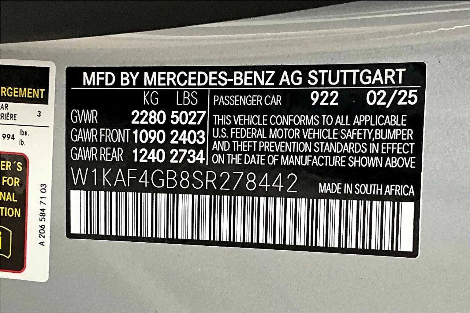 New 2025 Mercedes-Benz C 300 Sedan image 21