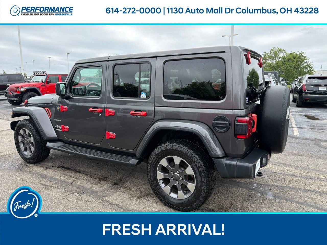 Used 2020 Jeep Wrangler Unlimited Sahara AWD/4WD image 6