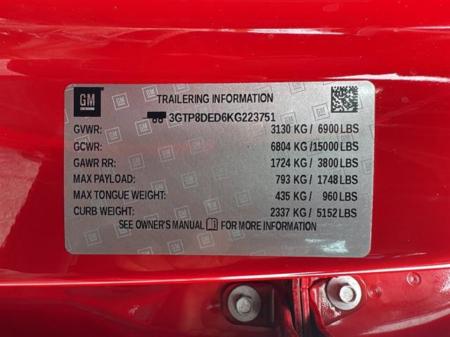 Used 2019 GMC Sierra 1500 SLT w/ SLT Premium Package RWD image 29