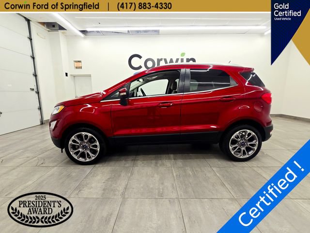 Certified 2021 Ford EcoSport Titanium w/ Interior Protection Package FWD video 2