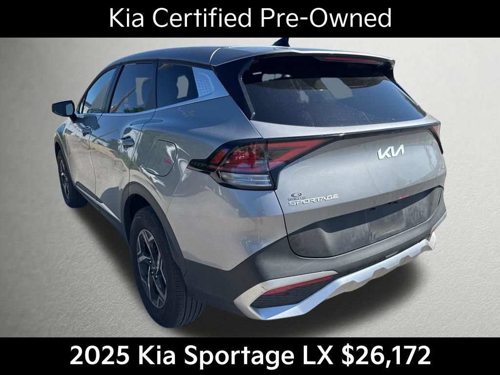 Certified 2025 Kia Sportage LX AWD/4WD image 6