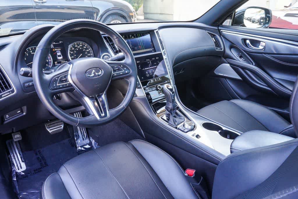Used 2022 INFINITI Q60 3.0t Luxe w/ Essential Package RWD image 12