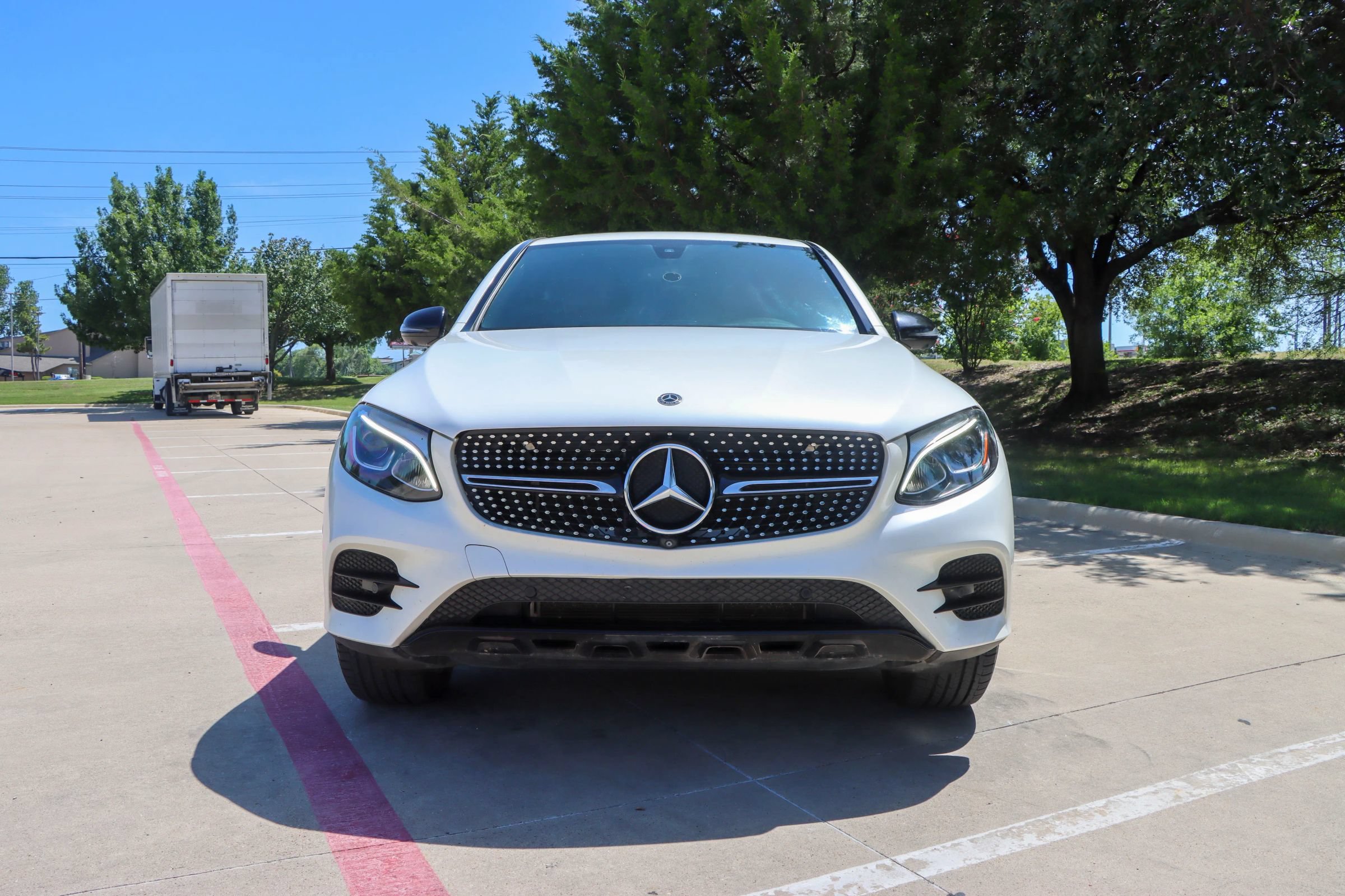 Used 2019 Mercedes-Benz GLC 300 4MATIC Coupe w/ AMG Line image 2