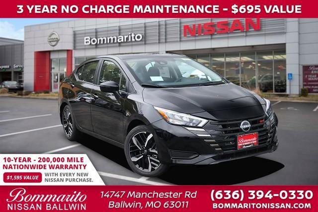 New 2025 Nissan Versa SR w/ Trunk Package