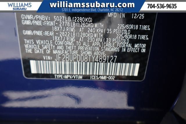 New 2026 Subaru Outback Limited w/ Premium/Limited Package AWD/4WD image 25