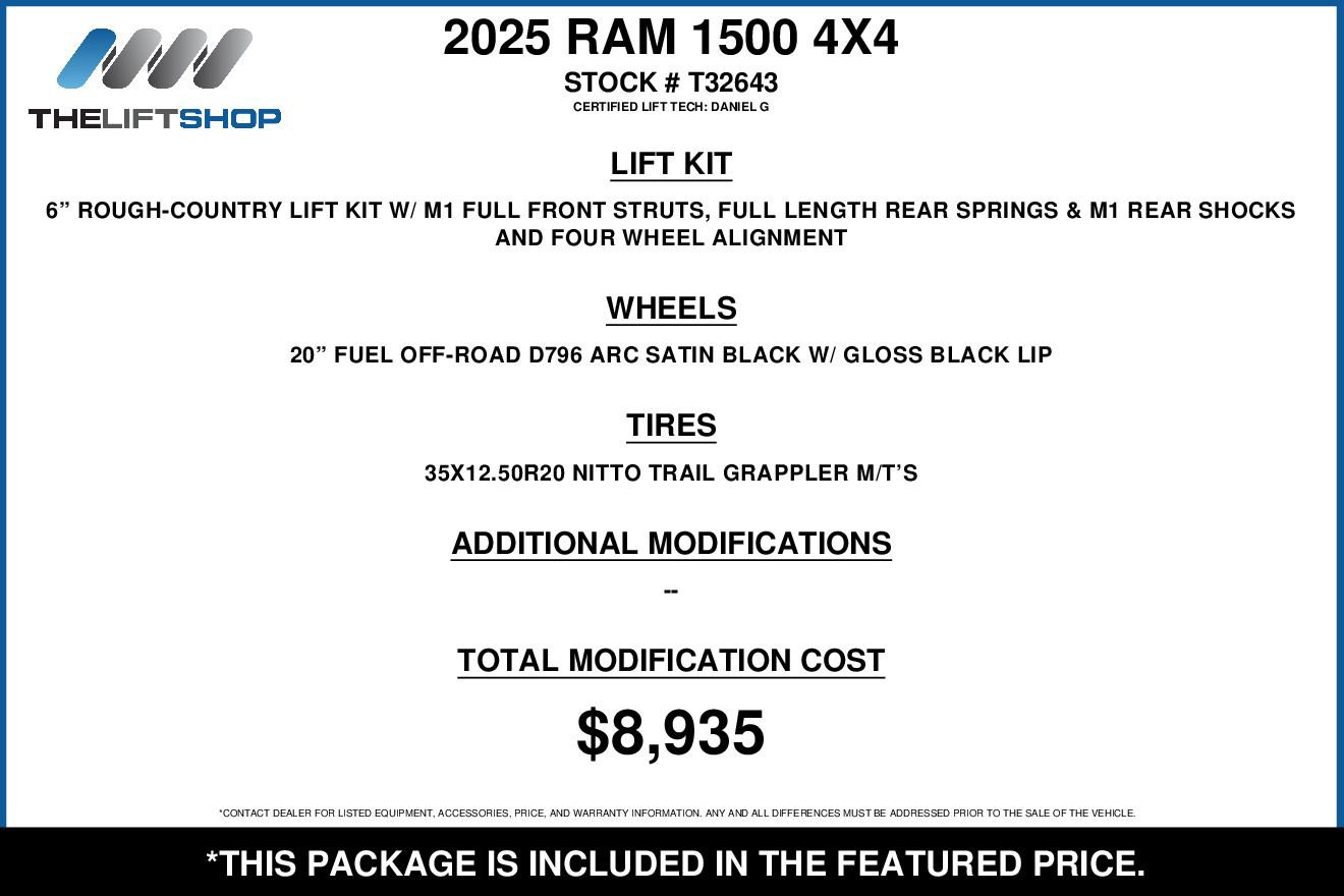 Used 2025 RAM 1500 Big Horn AWD/4WD image 2