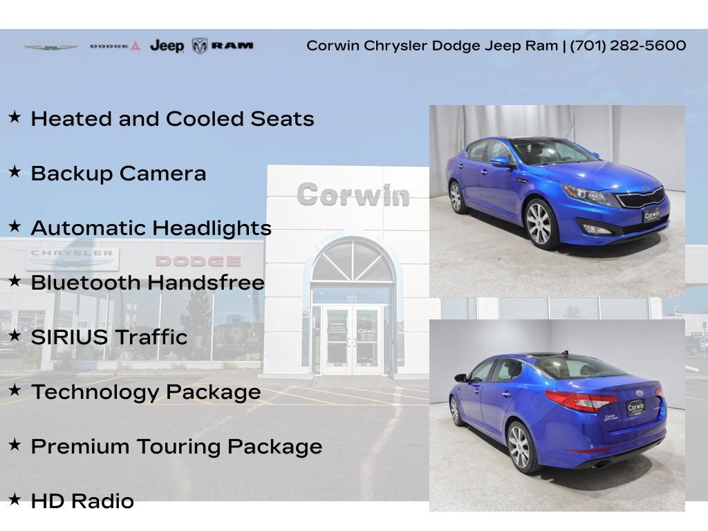 Used 2012 Kia Optima SX w/ Premium Touring Pkg FWD image 8