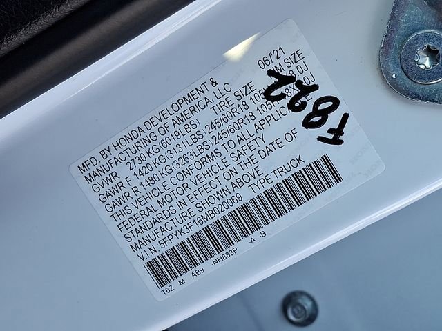 Used 2021 Honda Ridgeline Sport image 26