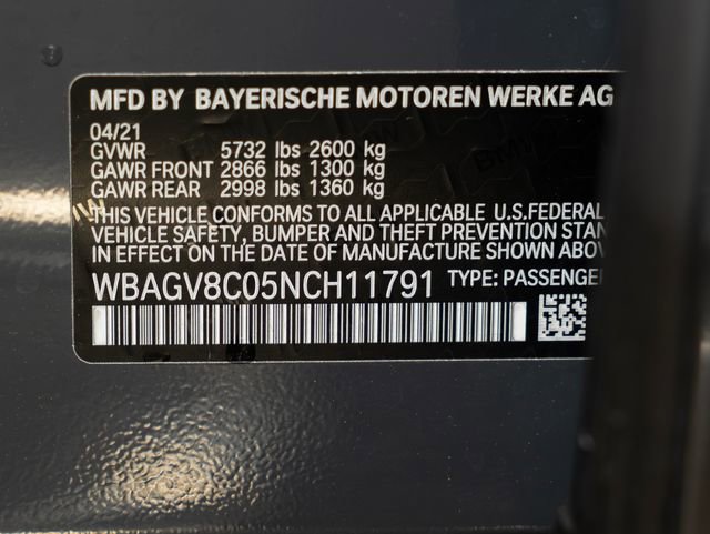 Certified 2022 BMW M850i Gran Coupe xDrive AWD/4WD image 23