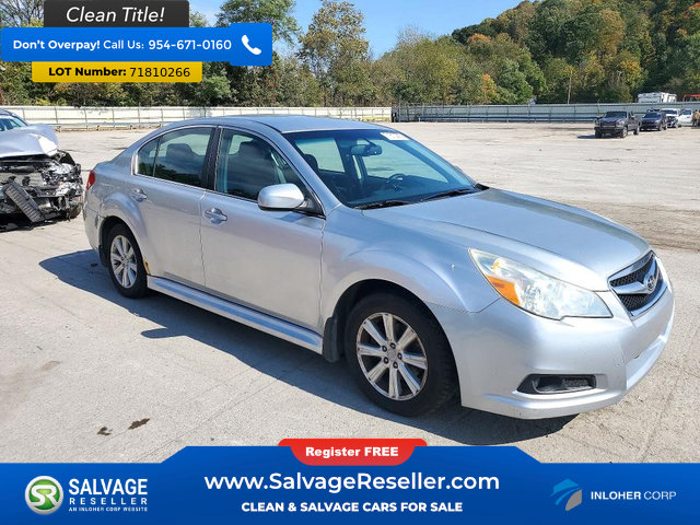 Used 2012 Subaru Legacy 2.5i w/ Alloy Wheel Pkg AWD/4WD image 5